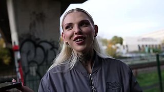 GERMAN SCOUT - Blonde Fitness Model Teen Lexi Star