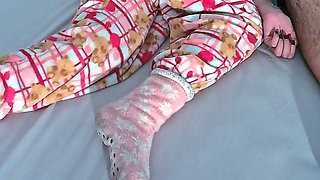 Stepsister Sucked His Cock Until She Got All the Cum Out of It.