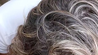 Amateur MILF blowjob cumshot