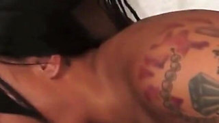 Booty Busty Blacky Scene-3 threesome with Two Busty Black Women in Bikinis Fucking with a Big Black Cock