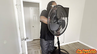 My Ac Is Out Again: Barbelle Vixxxen Calls Mr Majic for Servicing