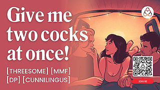 ASMR Audio Porn: MMF FWB Threesome Fuck in a Car - DP, Anal & Public Sex - Erotic Audio Story
