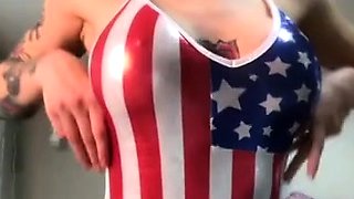 Beautiful brunette in sexy solo fingering masturbation 2 wmv