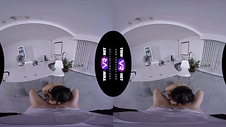 Hardcore Vr Fuck With A Sexy Brunette Employer - Hardcore Work Sex