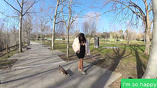 Suck in the Busty Latina Park