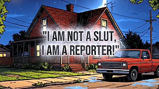 Fucked a Reporter's Slut in a Dirty Apartment, Porn Cartoon