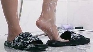 In the shower hidden cam