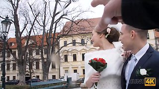 Hunt4k. enthralling czech bride spends first night with wealthy stranger