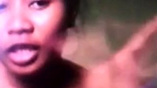 African Amateur's Striptease