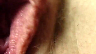 Big Labia Pussy Rubbing Masturbation Closeup