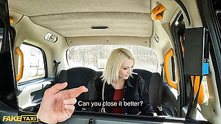 Fake Taxi Young blonde very cute model in see through underwear gets petite shaved pussy stretched by a thick cock