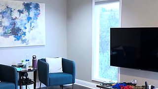 Husband lends out his blonde wife to a friend to share