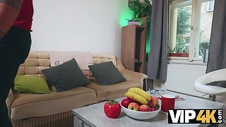 VIP4K. The virtual game ends with a real Cumshot from His Daddy