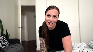 Amateur striptease and Solo masturbation