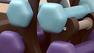 Busty Cheating Wife Sex with Gym Trainer