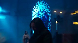 Nuns With Shafts - Super-naughty Futa Female Shelena Poking Vixi Rafi