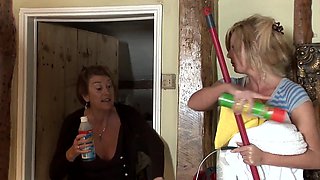 Beautiful mommy thrilling adult scene
