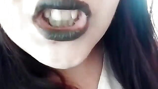 Brown lipstick