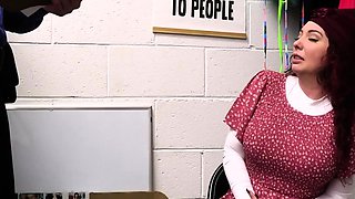 Candy Bar Stealing Milf Busted And Fucked