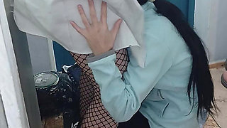 Secret Sex Between a Student Girl and a Nurse in a Medical Office