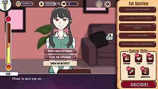 Horny Recruiter Sex Game Play part 02 Nude Mod 18+ Nude Game Play  Sex Game