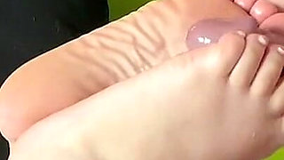 Sweet Little Feet Big Cumshot