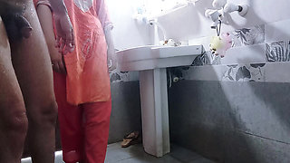 Indian Village Sister in Law First Time Hard Fucking in Shower