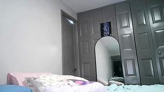 Stacked brunette goes solo toys and masturbation