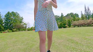 Super Risky Nude Walk