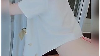 [buildup] Touched In My Uniform, Served With My Mouth, And Then Fucked From Behind While Standing Up