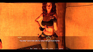 The Lust City - Beautiful Red Head Strips in Jungle and Gives Me a Handjob