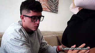 Victoria the big-titted Hispanic exgf wants big cock