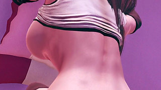 Tifa Lockhart Being Doggy From Behind by Cloud Final Fantasy