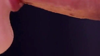 Closeup Blowjob Cum Swallow