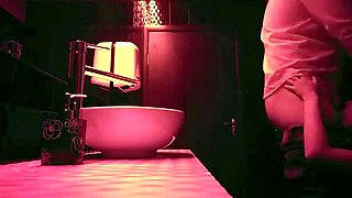 Rough Sex in the Club Bathroom with an 18-Year-Old Amateur