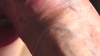 Great Blowjob Without Hands, Cum in Mouth - Close up
