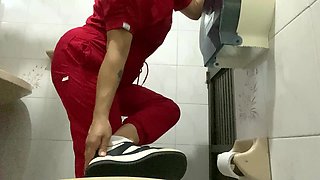 Nurses Filmed in Public Restroom