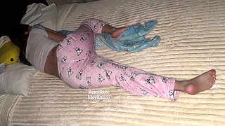 Full Video Sleepover with My Stepsister Ends Well You Will Come Only with the Moans