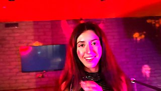 Public Pickup Hottie in Night Club and Hard Fast Fuck Huge
