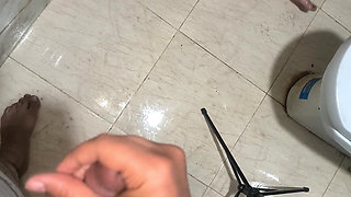 Arab Cuckold Husband Big Dick Friend Fuck My Wife in Shower