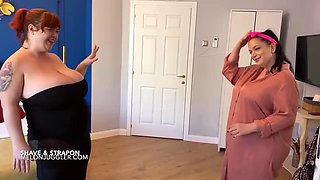 Big-Ass Lesbians Strapon Sex