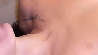 Bisexual Threesome. a Sexy MILF Licks Her Husband and Lover's Balls. Ep 30822