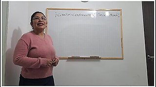 I Masturbate In Class, This Mature Teacher Makes Me Very