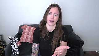 Chubby Brunette Big Boobs Dildo Masturbation