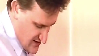 German MILF Riding Cock and Making It Cum on Vintage Tape