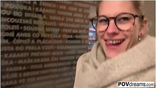 Jessy Jey And Little Caprice - Povdreams - German Hot Blonde Tourist Get Pickt Up From The Prague Streets And Fucked