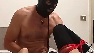 MILF in Bondage, Vibrator, Face and Pussy Fucking