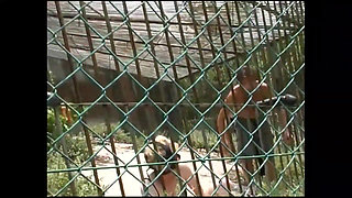 Inglese Slutty Hairy MILF Looking for Big Cocks to Get Fucked in the Park