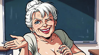 Naughty Cleavage Teachers Tease