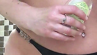 Oiling Breasts with Nipple Clamps, Dirty Talk & Countdown